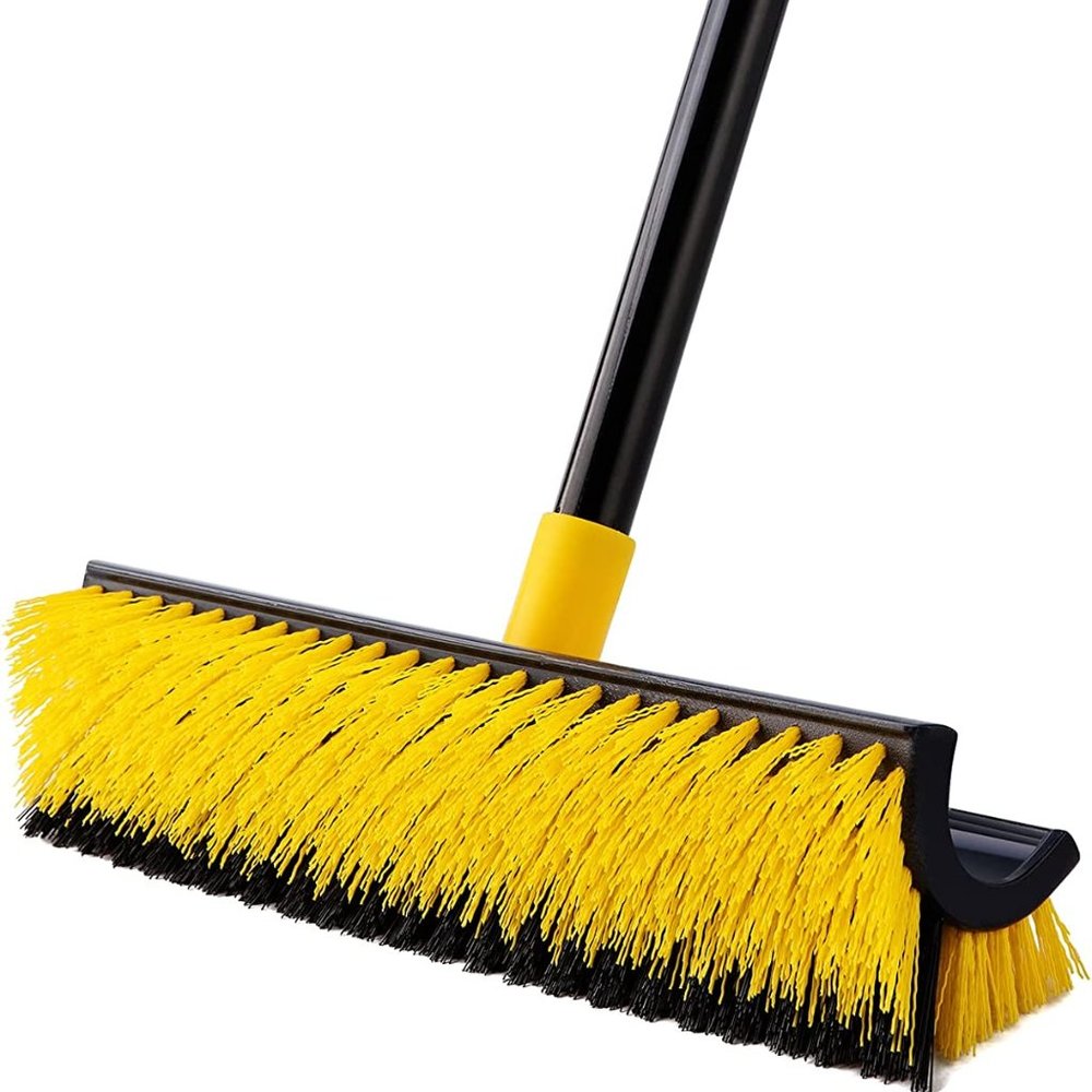Yocada Double-Sided Floor Scrub Brush Triangle Brush Corner Crevice Cleaning